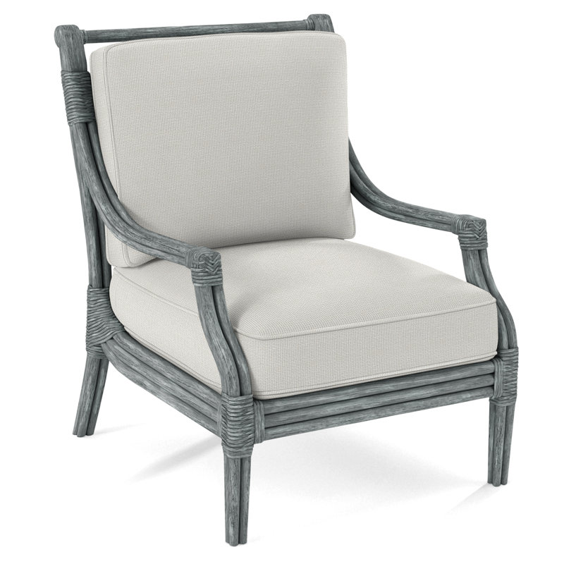 Inveron Armchair, Cobalt Blue Stripe; 0204-64, Hazel