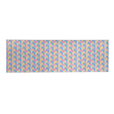 Chenille Geometric Indoor Rug
