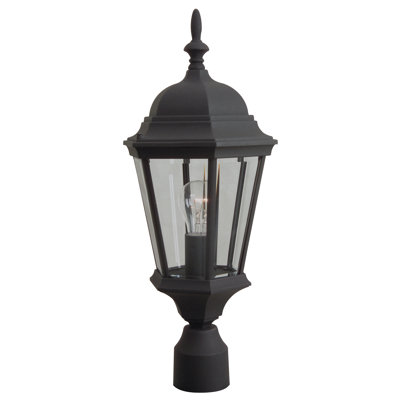 Straight Glass Beveled Lantern Head