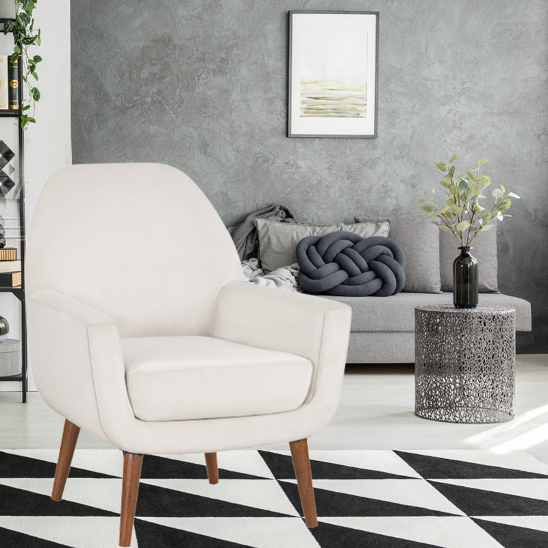 Fauteuil Kourtlynn, Beige