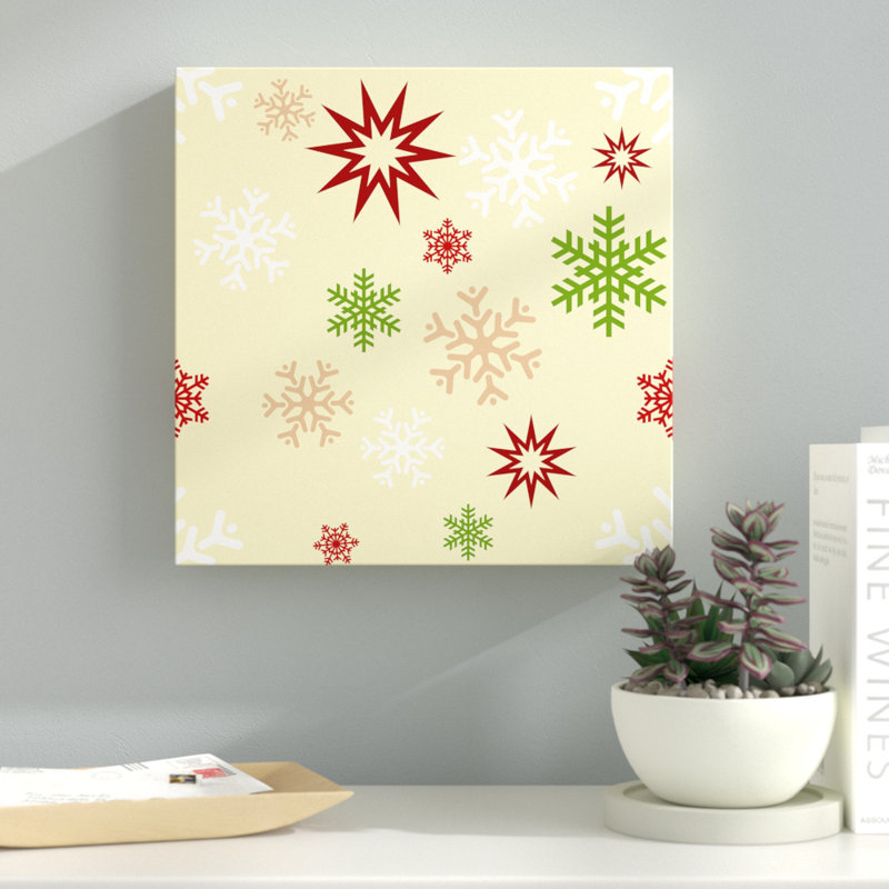 «Beautiful Christmas IX» par Tina Lavoie - impression sur toile tendue, H 18 po x l 18 po
