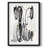 Grey Scribbles II -Framed Print-2001287000-2001287006