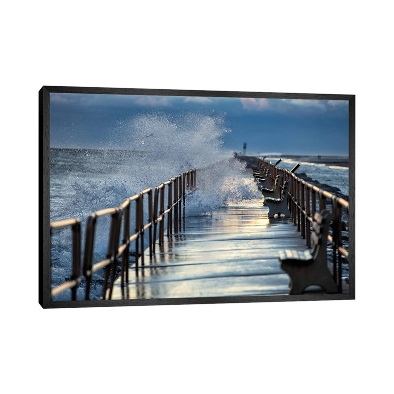 Rough Day by David Gardiner - Gallery-Wrapped Canvas Giclée on Canvas, Black Framed, 66.04 cm H x 45.72 cm W