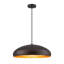 Luminaire suspendu en forme de dôme 1 lumière-1355369397