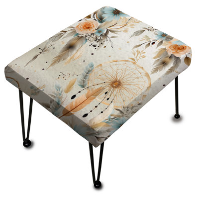 Dreamcatchers Boho Motif - Repose-pieds rectangulaire Boho