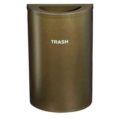 Steel Open Kitchen Trash Can