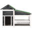 Exeter Wood Dog House-1391539482