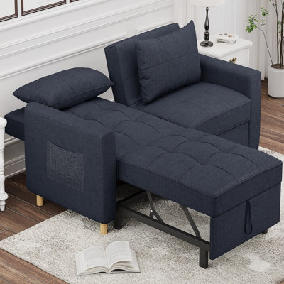 Borchert 2 Seater Fabric Sofa Bed