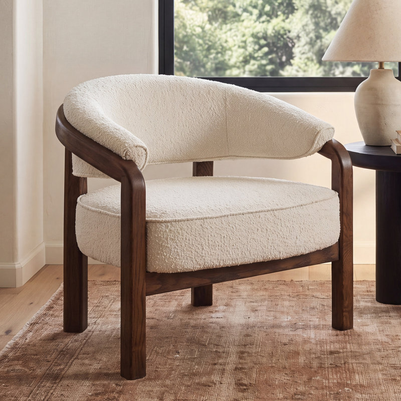Ritu Maris Solid Wood Accent Chair