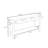 Console Table with 3 Drawers-1859060842
