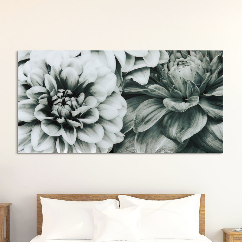 « fleurs », impression sur verre