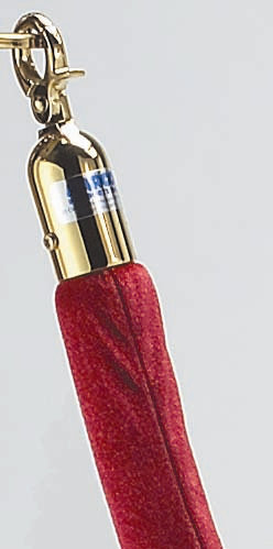 Forme-a-cordes de ligne, 96 po, Laiton, Rouge