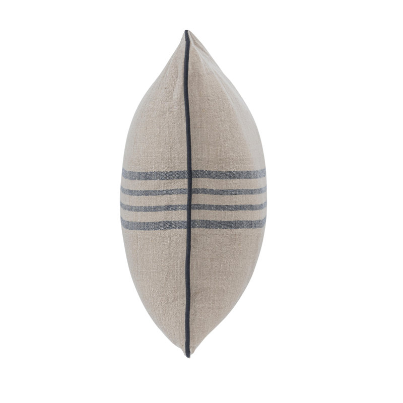 Newport Linen Pillow Cover & Insert, Square 22"
