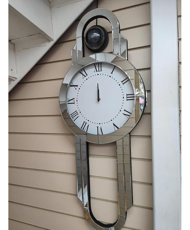 Glass Wall Clock