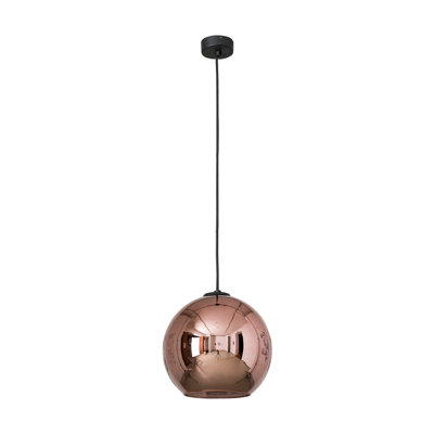 Penzance 1 - Light Black Single Pendant