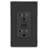 Leviton SmartlockPro 20 Amp 125 Volt Duplex GFCI Outlet 5-20R 1 Pack-37190763