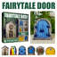 Porte de fée pour jardin 6 pièces