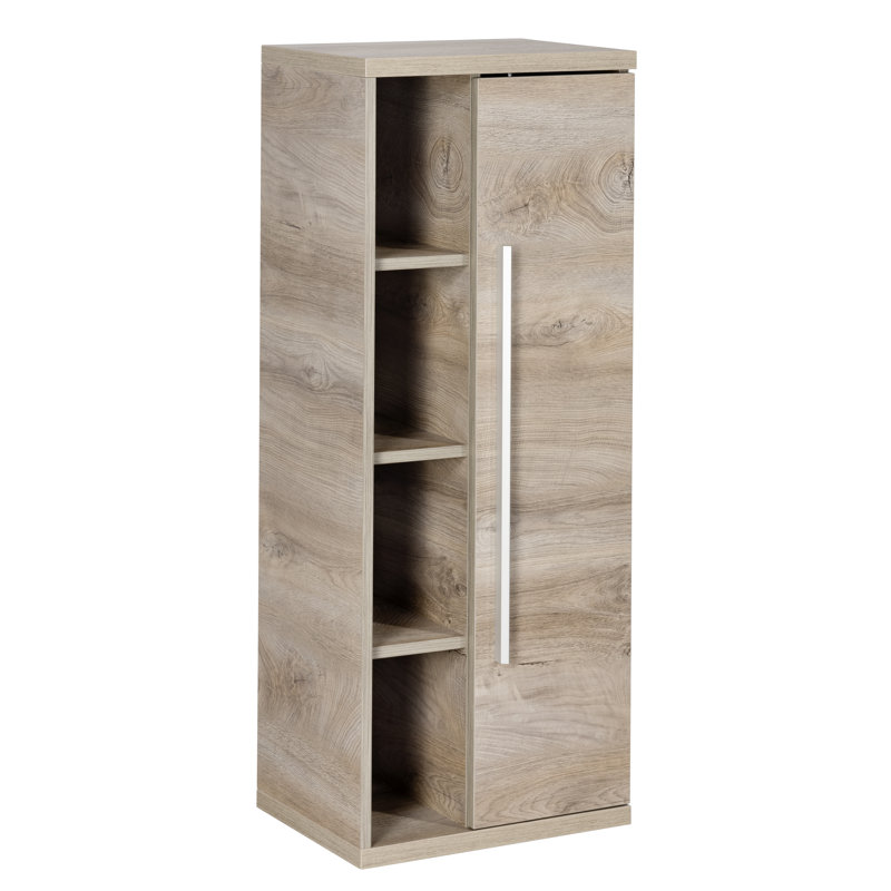 Stanf Bathroom Cabinet, Brown, Right