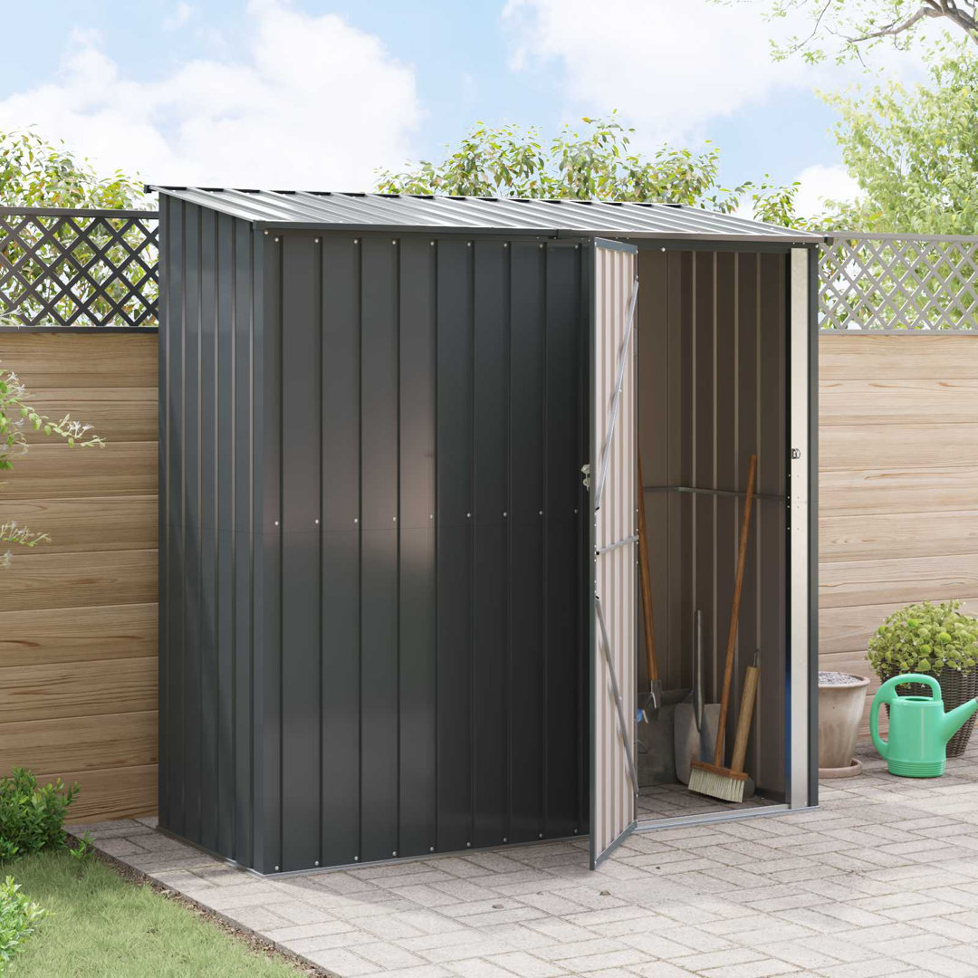 Vidaxl Garden Sheds Metal Outdoor Structures Storage Modern Weather Resistant
