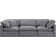 Itala 105'' Velvet Sofa