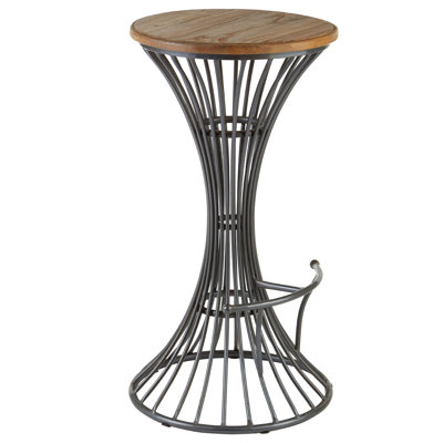 Seaside Counter Stool with Metal Frame