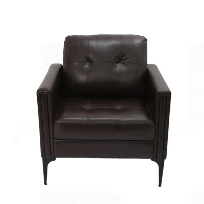 Modern Accent Upholstered Lounge Armchair