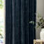 Heavy Chenille Room Darkening Pencil Pleat Curtains-185283817-185283824