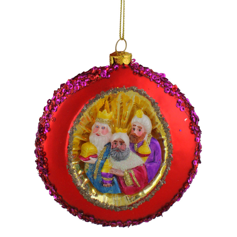 Ornement de Noël 4 po Three Wise Men