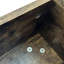 Table de chevet hexagonale en bois antique, rangement intérieur spacieux, apparence tendance, options de rangement pour café faciles à assembler, construction, look, assemblage
