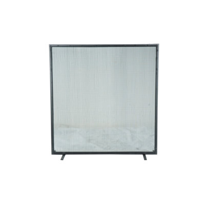 Prime 1 Panel Steel Fireplace Screen