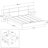 Modern Kaphan Bedroom - Platform Bed with Headboard and Nightstands (2) – Easy Assembly, No Box Spring Required-984603981-990094008