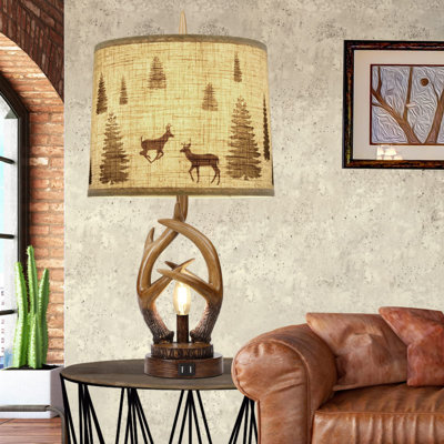 Euclid Metal USB Table Lamp