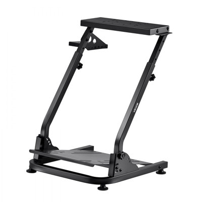 Racing Wheel Stand, Adjustable & Foldable Simulator Stand for Logitech G29 G27 G920 G923, Thrustmaster T300RS T300GT T248 TS-PC TSXW Gaming Cockpit,Pe by Wrought Studio