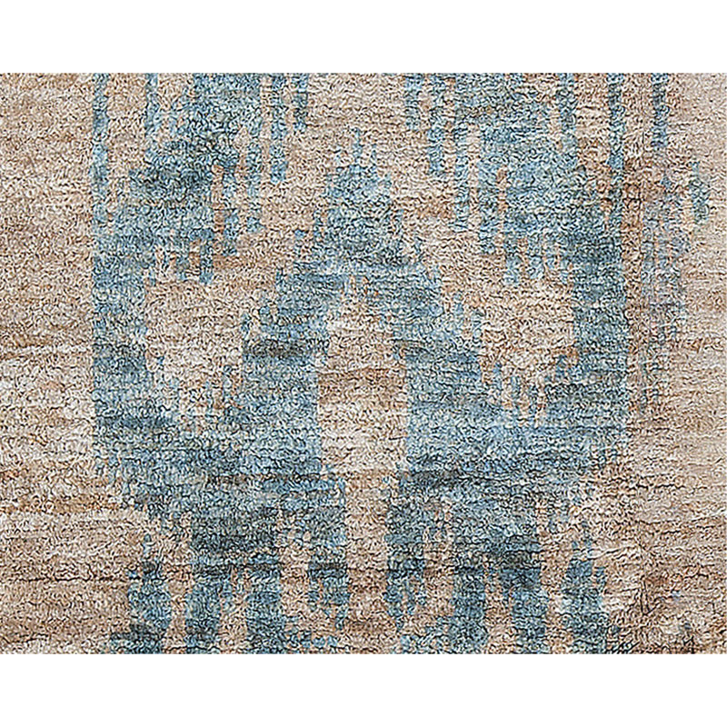 Hand-Knotted High-Quality Blue Area Rug