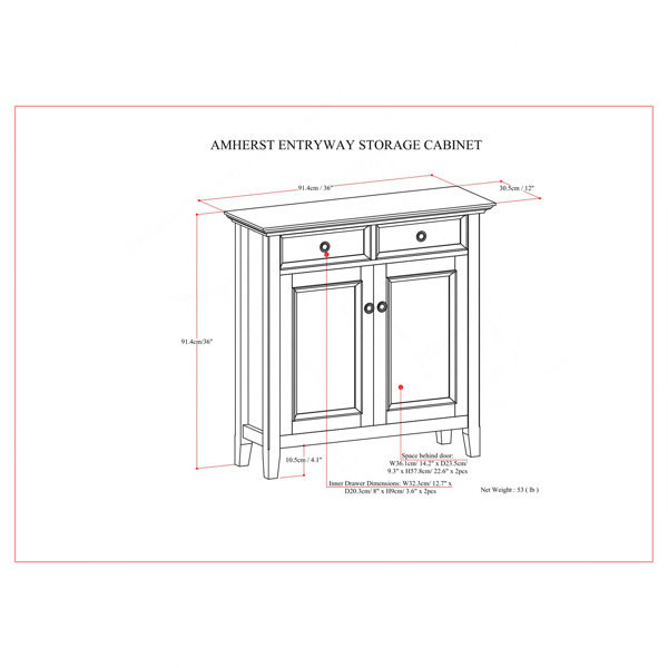 Dimensions du produit