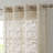 Floral Semi-Sheer Grommet Window Curtain Panels Set-69526893-69526892