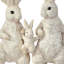 Famille de lapins 12,5 po en résine