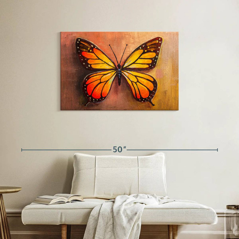 Brampt Simple Butterfly, 24" H x 36" W