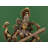 Handcrafted Brass Goddess Saraswati Statue with Veena, 11.5 in., Traditional Hindu Religious Figurine for Home Altar & Meditation Room