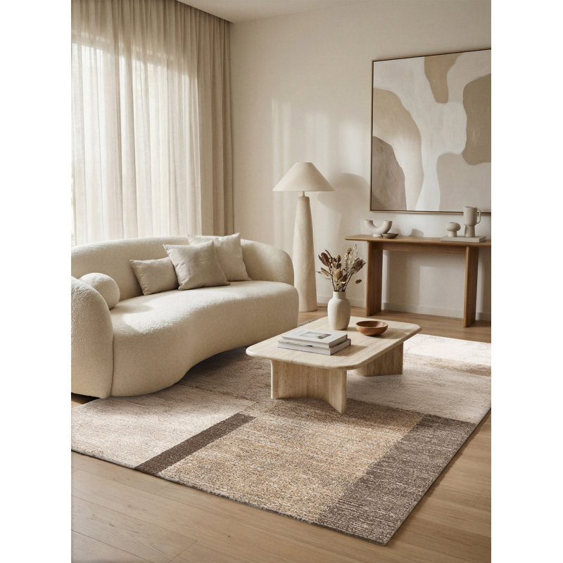 Rectangle Geometric Shapes Area Rug, Rectangle 200 x 290 cm