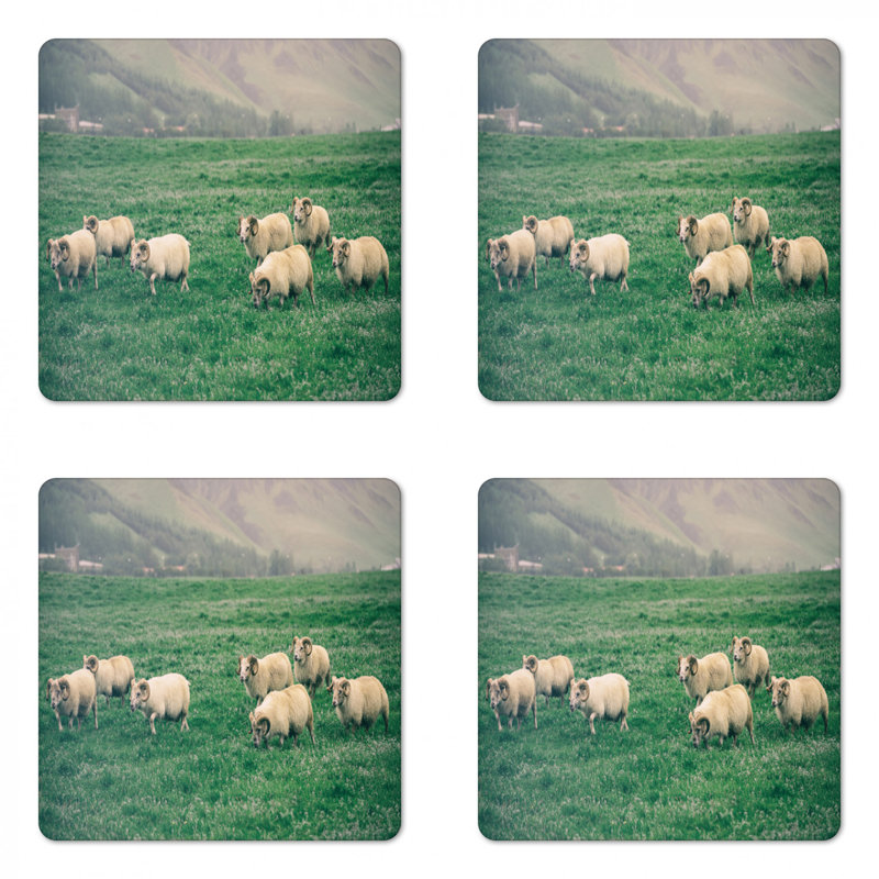Sous-verre de ferme animal
