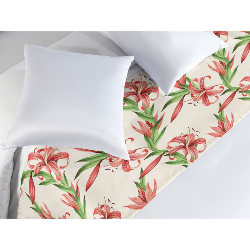 Foulard de lit Ambesonne Spring Spring, Très grand lit