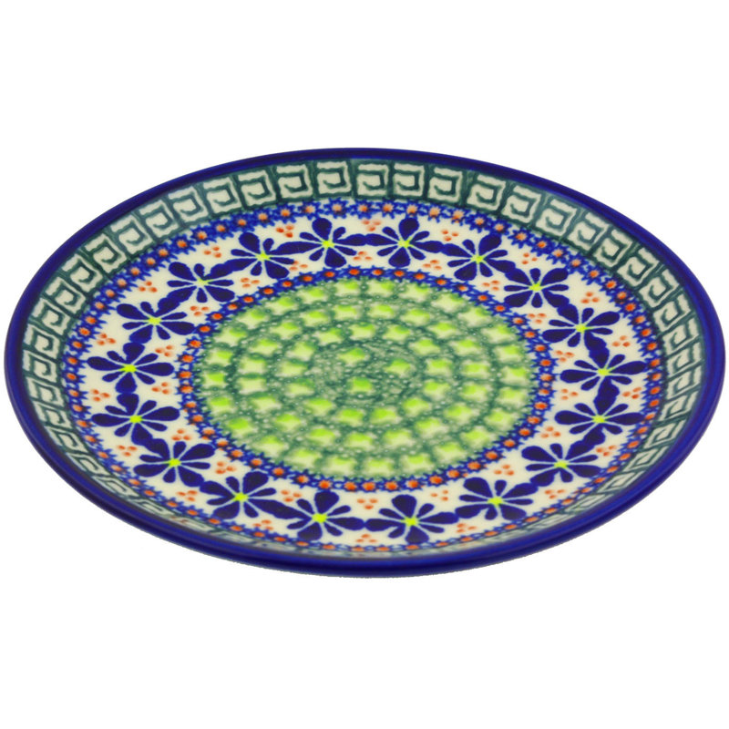 Polish Pottery 7" Stoneware Plate