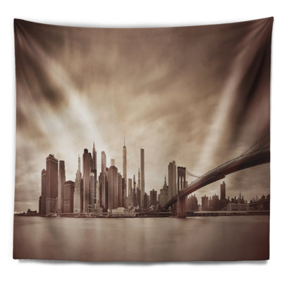 Tapisserie Cityscape Manhattan