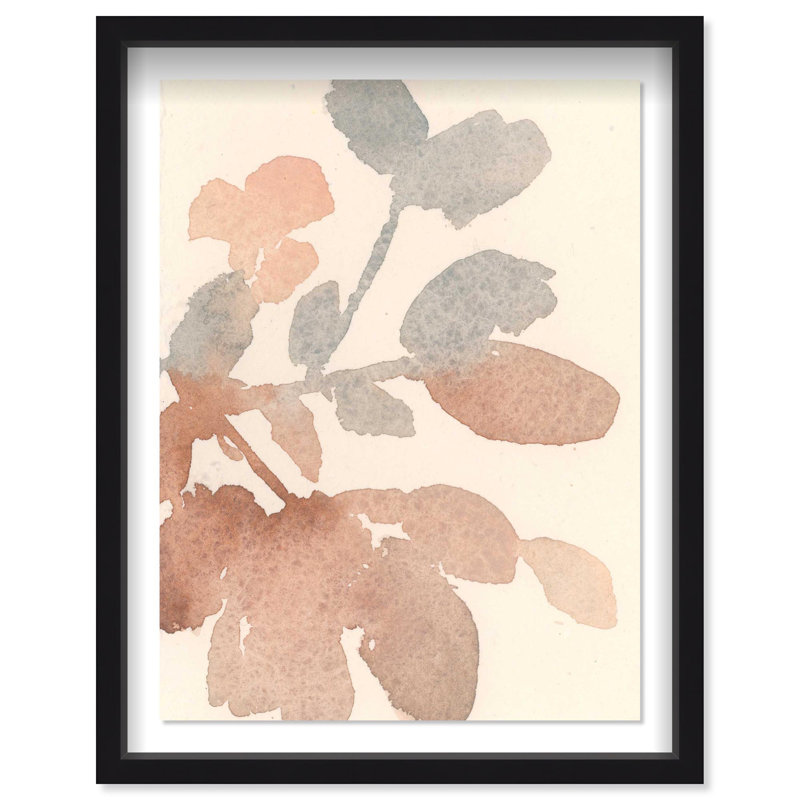 Oliver Gal Sweet Bloom II Floral & Botanical - Luxury Shadowbox Framed Wall Art, 46.5" H x 37.5" W, Black