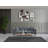 Stylish 3-Seat Sofa-Bed, Light Grey, 87.4 x 35.4 x 31.5 inches | Beech Wood & Chipboard Frame, 100% Polyester Fabric | Turnable Back Mechanism, Dry-Cleanable, Comfortable Foam for Versatile Living Spaces-222364009