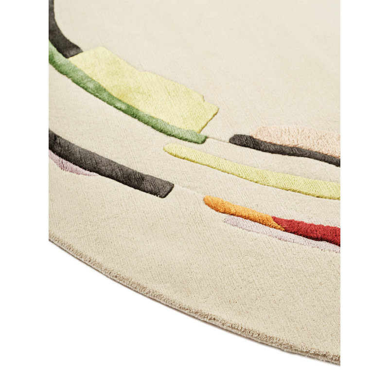 Hélène Bold Area Rug, Round 8'