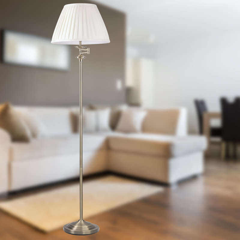 Osceola 157cm Swing Arm Floor Lamp