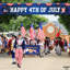 Piquet de jardin Glymph Happy du 4 juillet