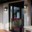 Applique murale d'extérieur Mediouna avec noir mat (ensemble de 2)-585371355-585371356